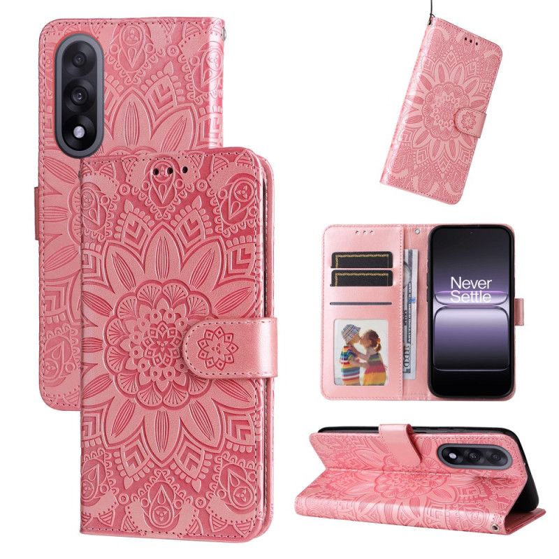 Læder Cover Oneplus Nord 5 Telefon Etui Mandala