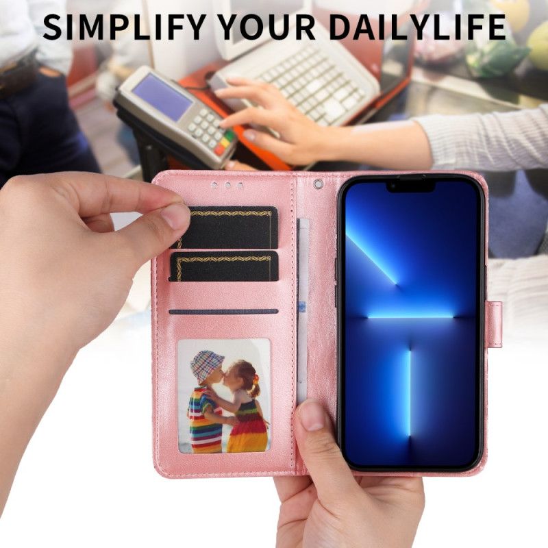 Læder Cover Oneplus Nord 5 Telefon Etui Mandala