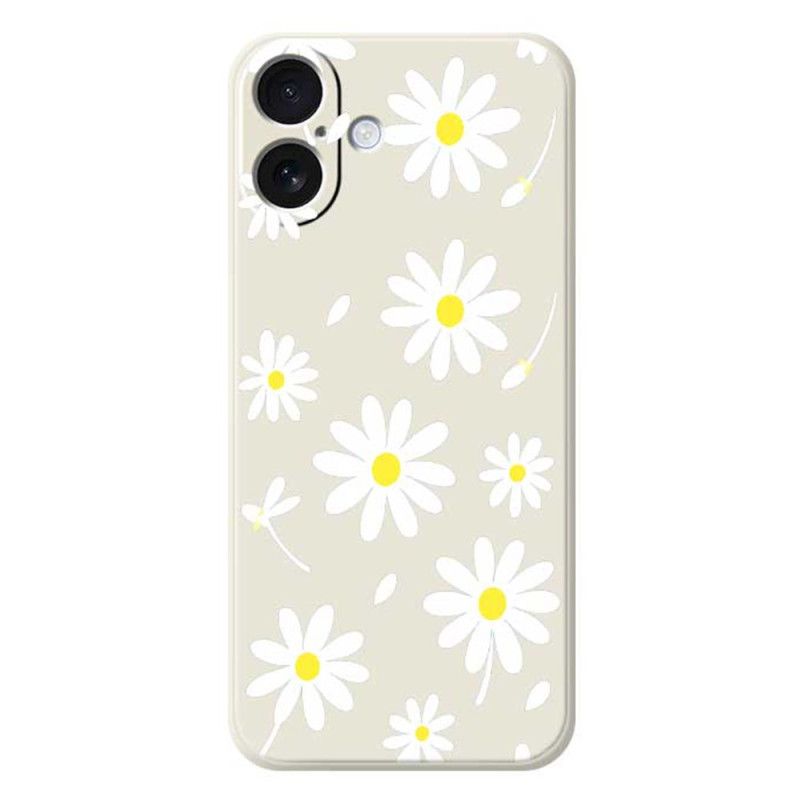 Cover iPhone 17 Flydende Silikone Margueritter