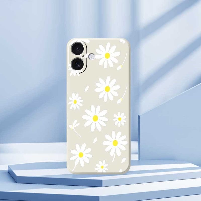 Cover iPhone 17 Flydende Silikone Margueritter
