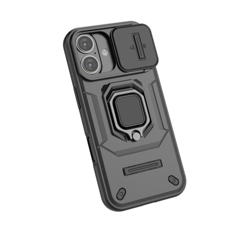 Cover iPhone 17 Holdbar Ring Med Kamerabeskytter