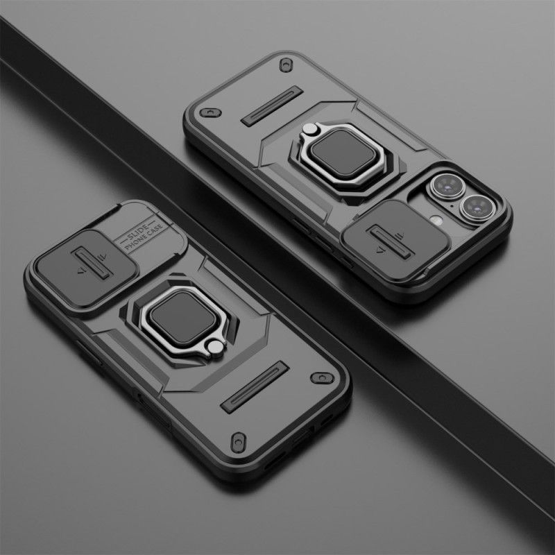 Cover iPhone 17 Holdbar Ring Med Kamerabeskytter