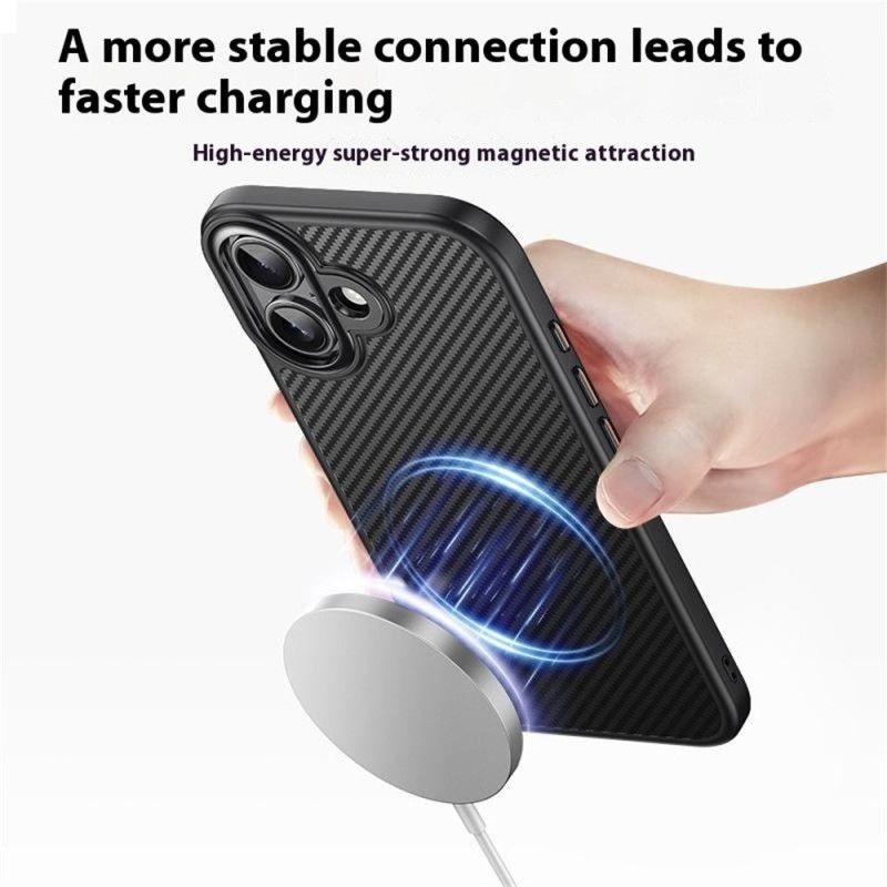 Cover iPhone 17 Klassisk Sort Magsafe-kompatibel