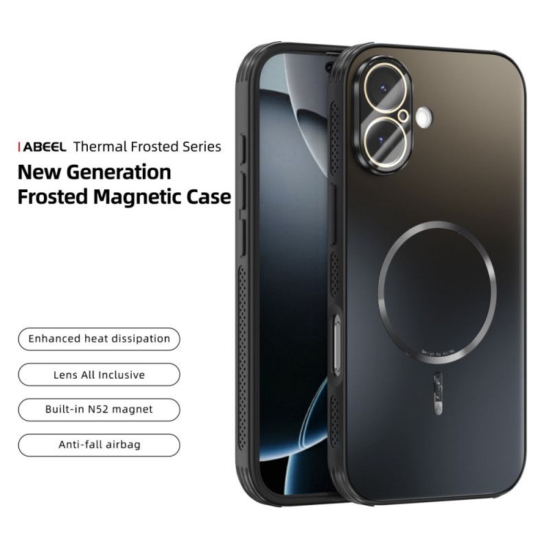 Cover iPhone 17 Magnetisk Glaseret Effekt Abeel