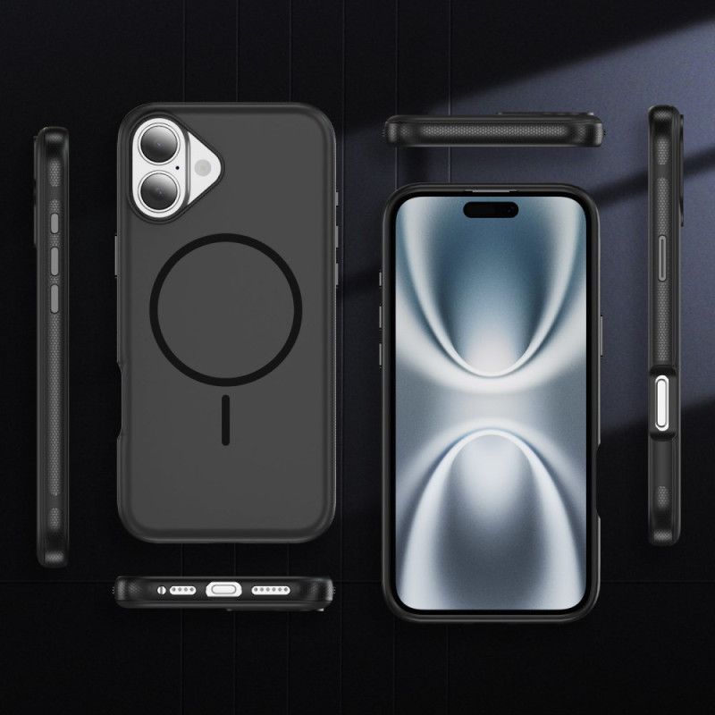 Cover iPhone 17 Magsafe Kompatibel Med Hybrid Stødsikker