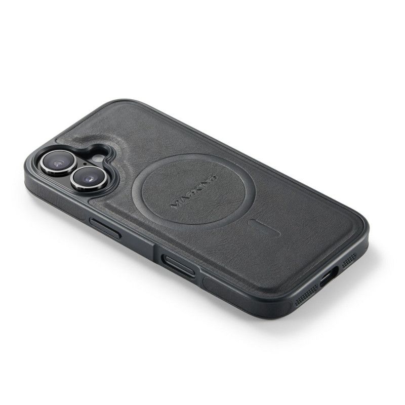 Cover iPhone 17 Magsafe Kompatibel Med Premium Leather Effect