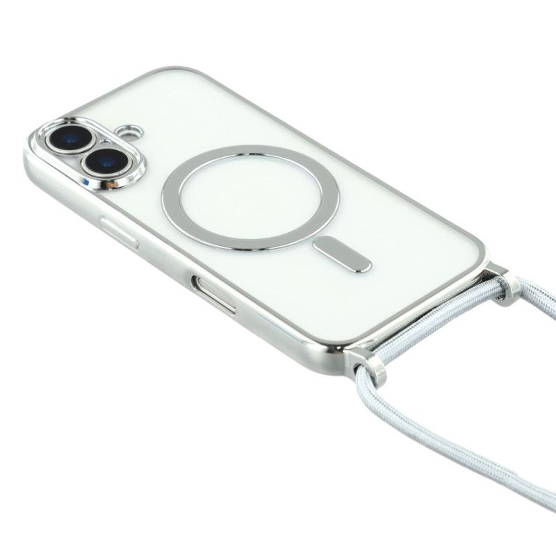Cover iPhone 17 Magsafe-kompatibelt Gennemsigtigt Etui Med Ledning