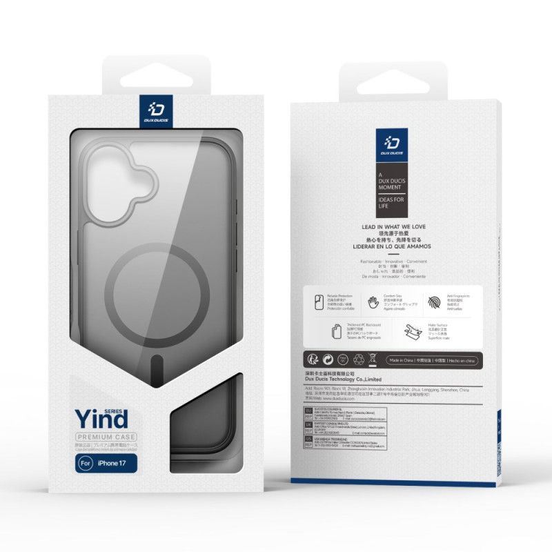Cover iPhone 17 Magsafe Yind-serien Dux Ducis
