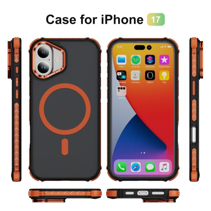Cover iPhone 17 Med Magsafe-kompatibel Linseholder