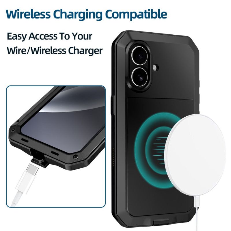 Cover iPhone 17 Med Skærmbeskytter I Hærdet Glas