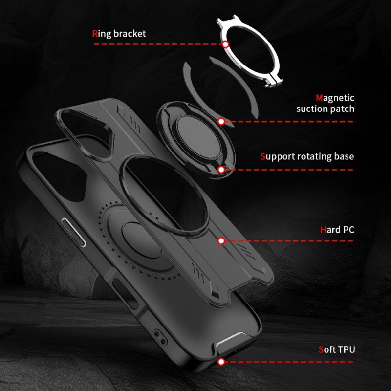 Cover iPhone 17 Roterende Stativ Og Magsafe-kompatibilitet