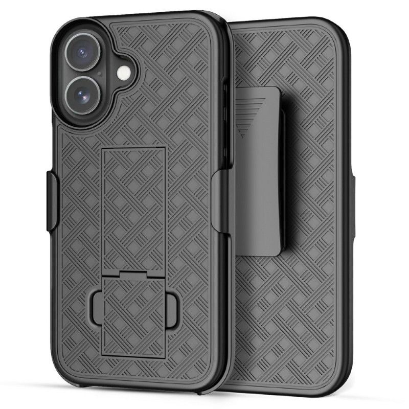 Cover iPhone 17 Telefon Etui Glidefunktion Med Støtteben Og Klips