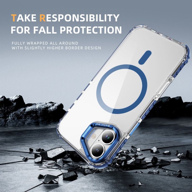 Cover iPhone 17 Telefon Etui Magsafe-kompatibel Støtte Og Linsebeskyttelse
