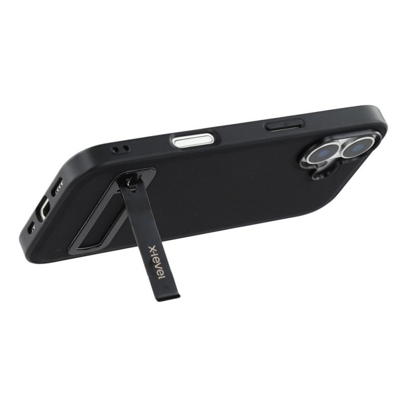 Cover iPhone 17 Telefon Etui X-level Metalstativ