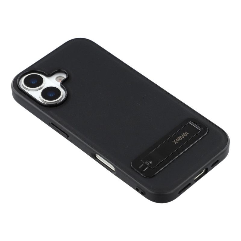 Cover iPhone 17 Telefon Etui X-level Metalstativ