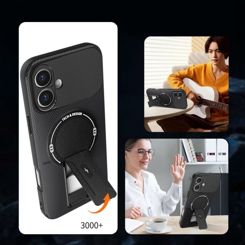 Cover iPhone 17 Ultra Holdbar Med Indbygget Stativ