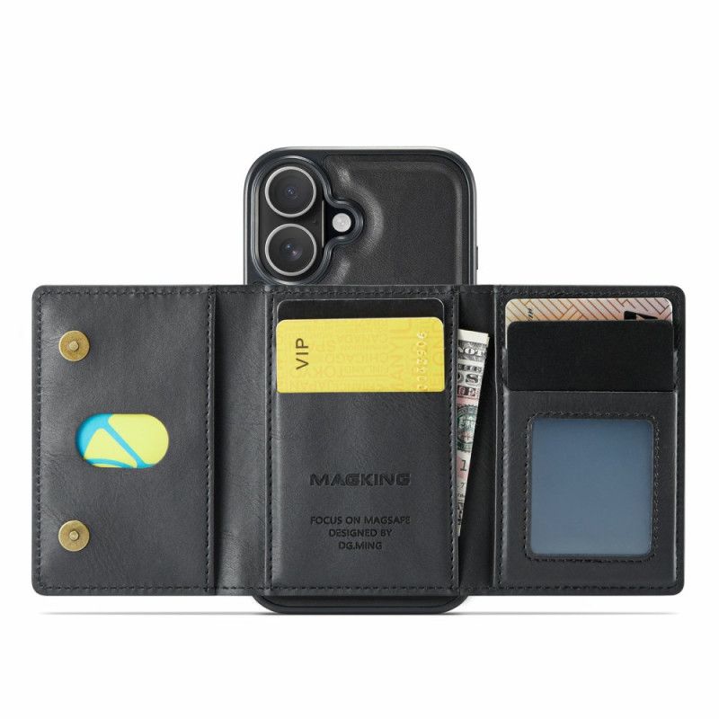 Cover Til iPhone 17 Kompatibel Med Magsafe Aftagelig Kortholder Magging