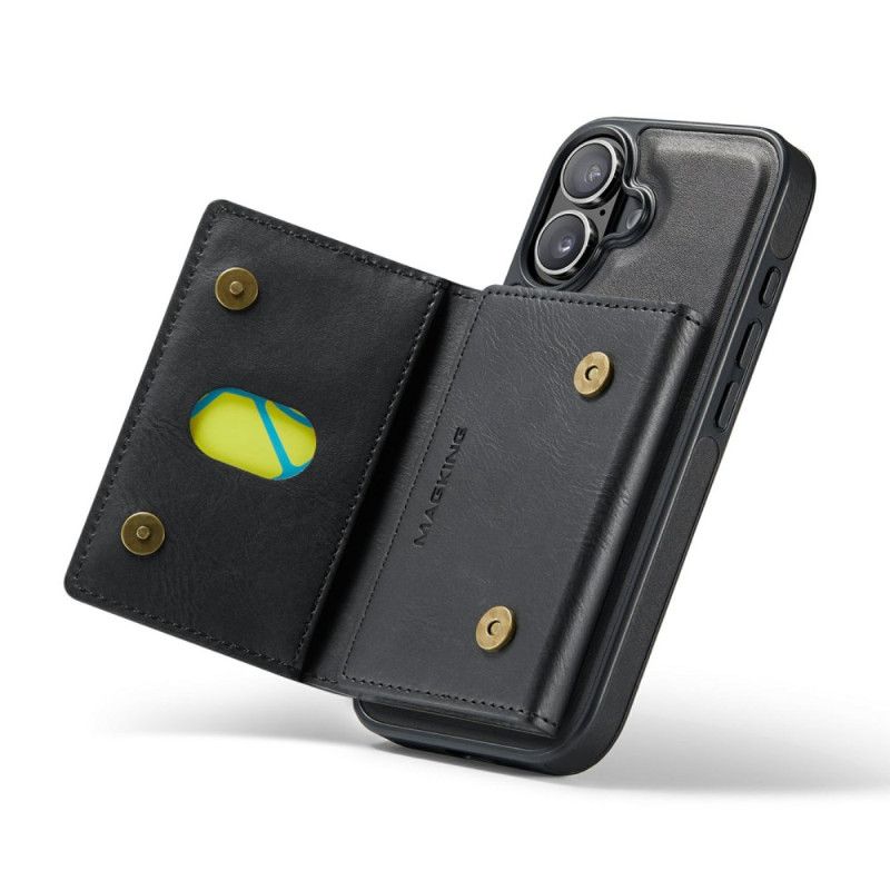 Cover Til iPhone 17 Kompatibel Med Magsafe Aftagelig Kortholder Magging