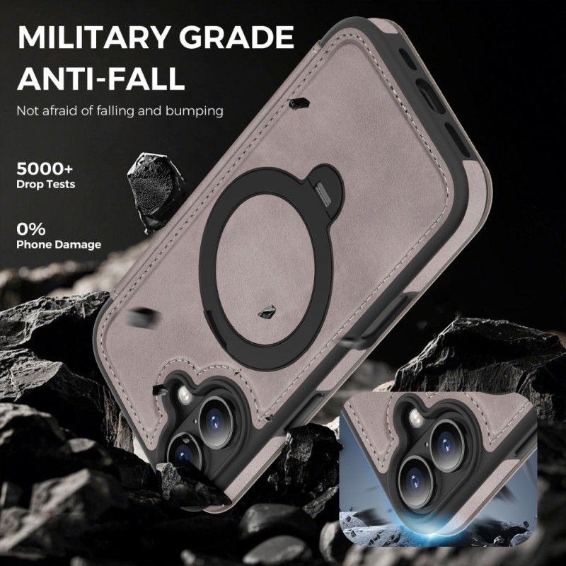 Flip Cover iPhone 17 Magsafe Integreret Rfid-blokering