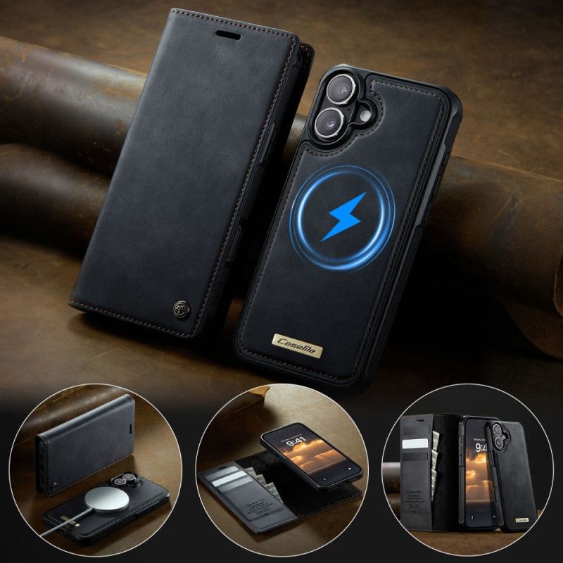 Flip Cover iPhone 17 Magsafe-kompatibel Aftagelig Cover Og Rfid-beskyttelse