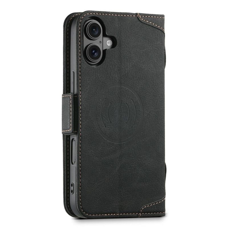 Flip Cover iPhone 17 Magsafe-kompatibel Premium Retro