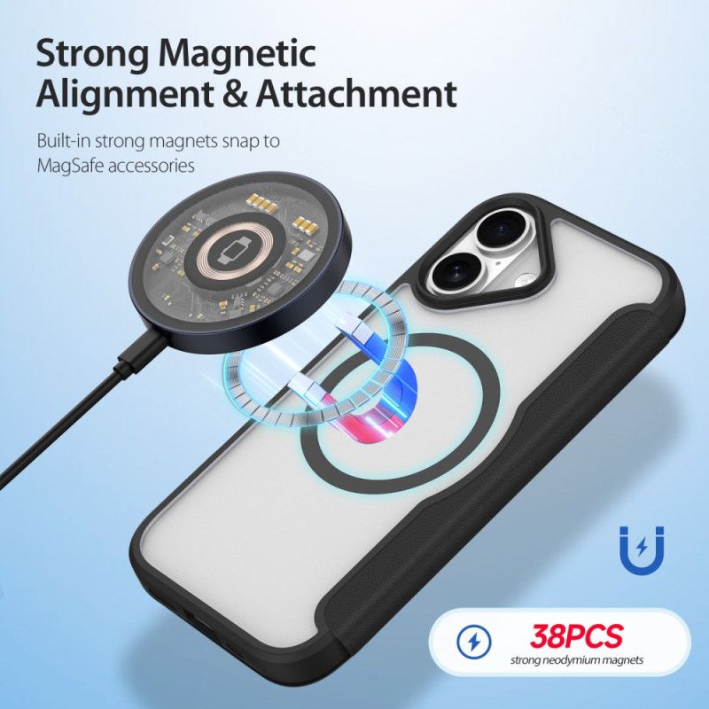 Flip Cover iPhone 17 Magsafe Skin X Pro-serien Dux Ducis