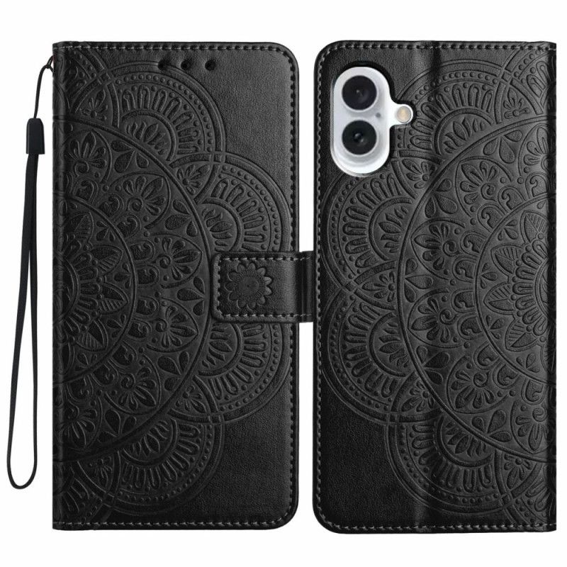 Flip Cover iPhone 17 Mandala-print