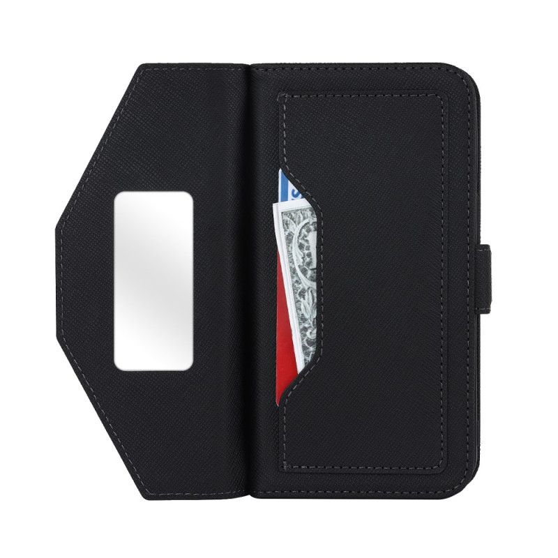 Flip Cover iPhone 17 Pung Med Skulderrem Og Spejl