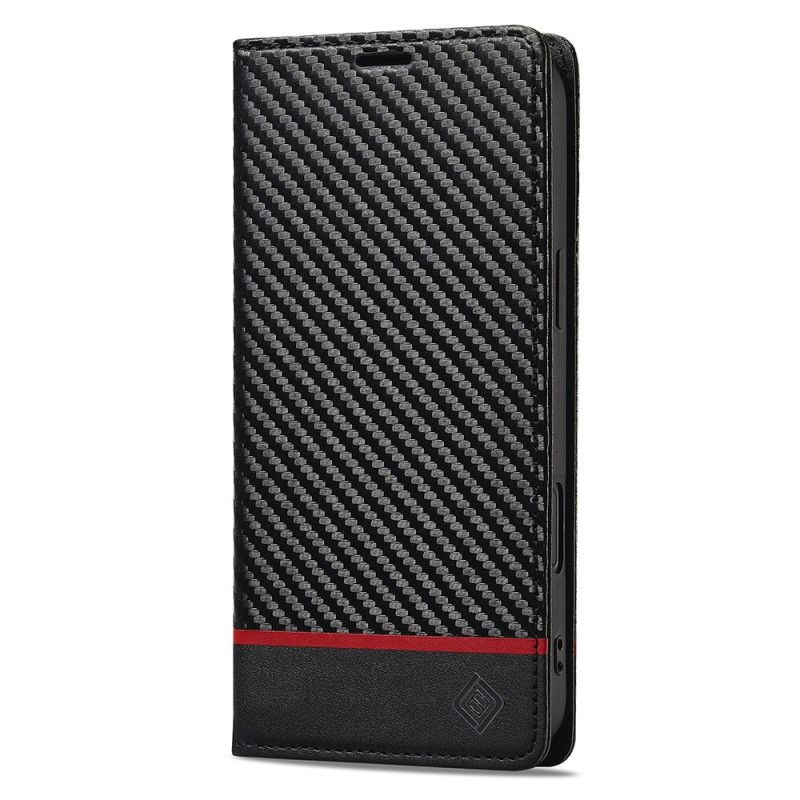 Flip Cover Til iPhone 17 Kulfiber Lc.imeeke