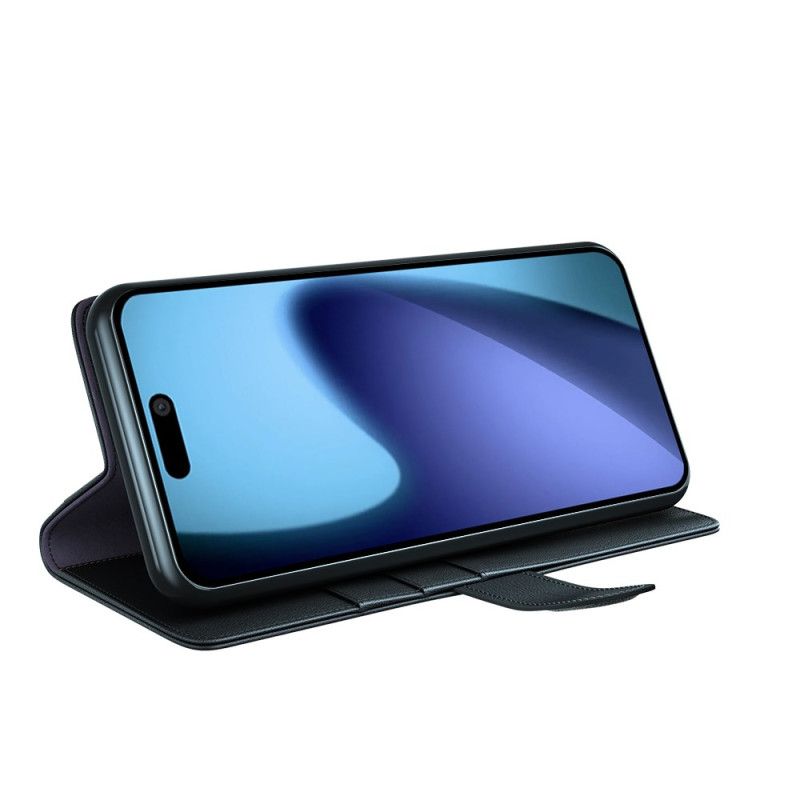 Læder Cover iPhone 17 Ægte Læderpung