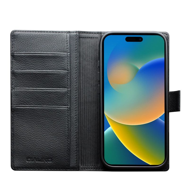 Læder Cover iPhone 17 Aftageligt Magsafe Premium-læderetui