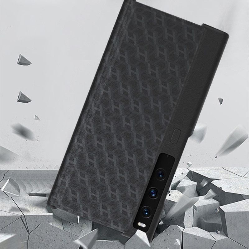 Cover Til Huawei Mate XS 2 H-mønster