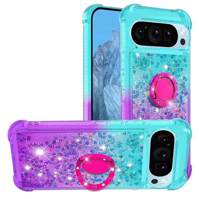 Cover Google Pixel 10 Pro Xl Gradientglitter Med Ringholder