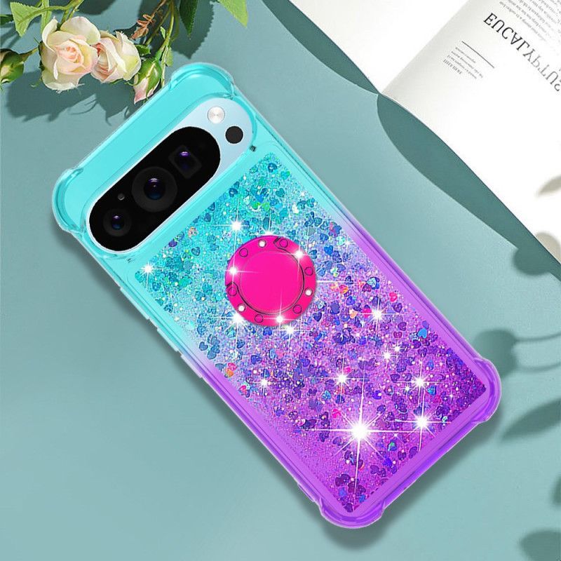 Cover Google Pixel 10 Pro Xl Gradientglitter Med Ringholder