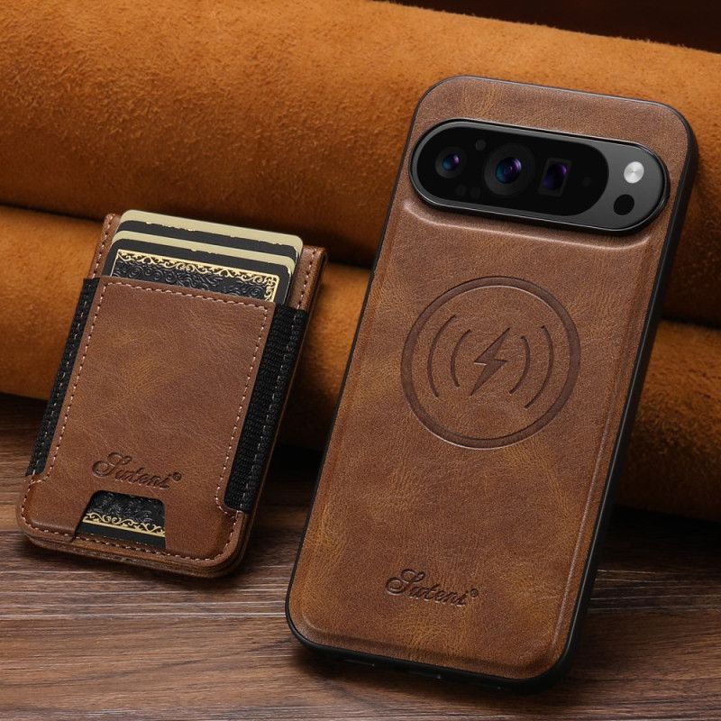 Cover Google Pixel 10 Pro Xl Magsafe-kompatibel Kortholder Og Stativ Suteni