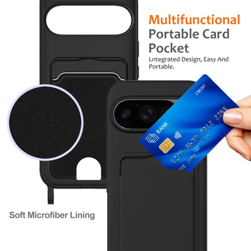 Cover Til Google Pixel 10 Pro Xl Silikone Med Kortholder