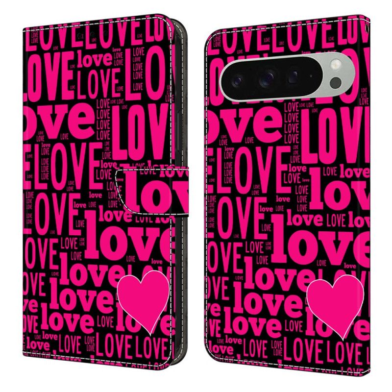 Flip Cover Google Pixel 10 Pro Xl Kærlighed