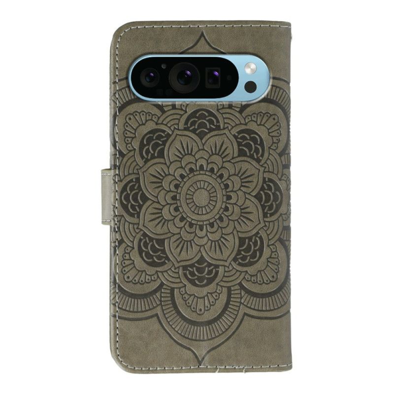 Flip Cover Google Pixel 10 Pro Xl Mandala Med Rhinsten