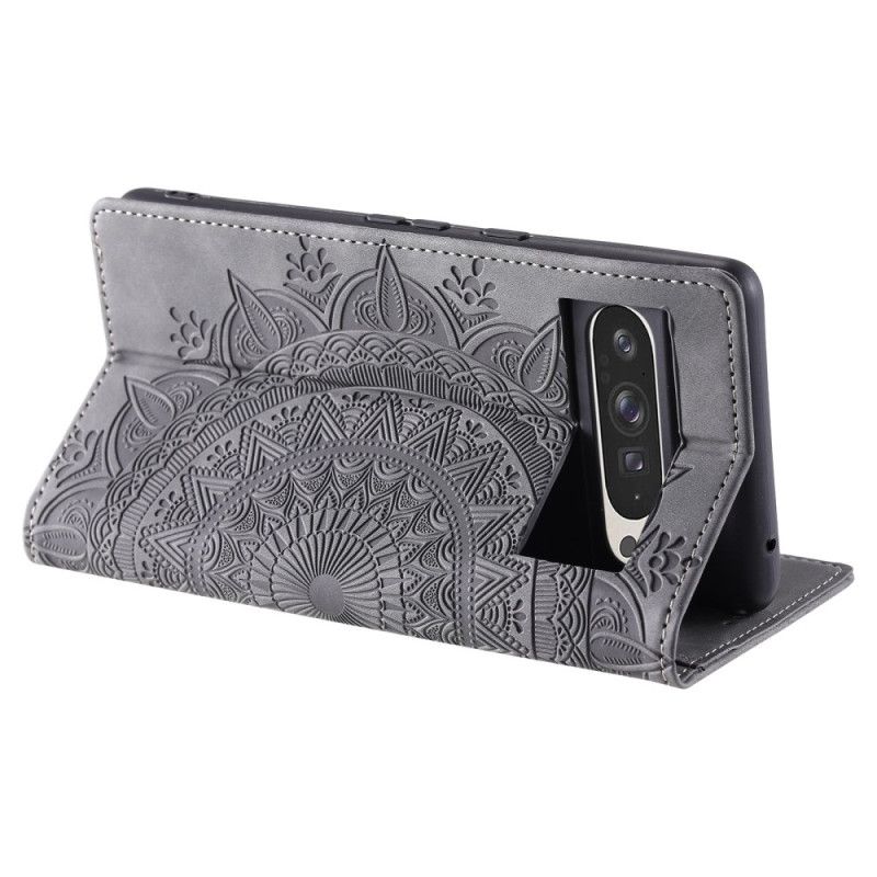 Flip Cover Google Pixel 10 Pro Xl Mandala Ruskindseffekt