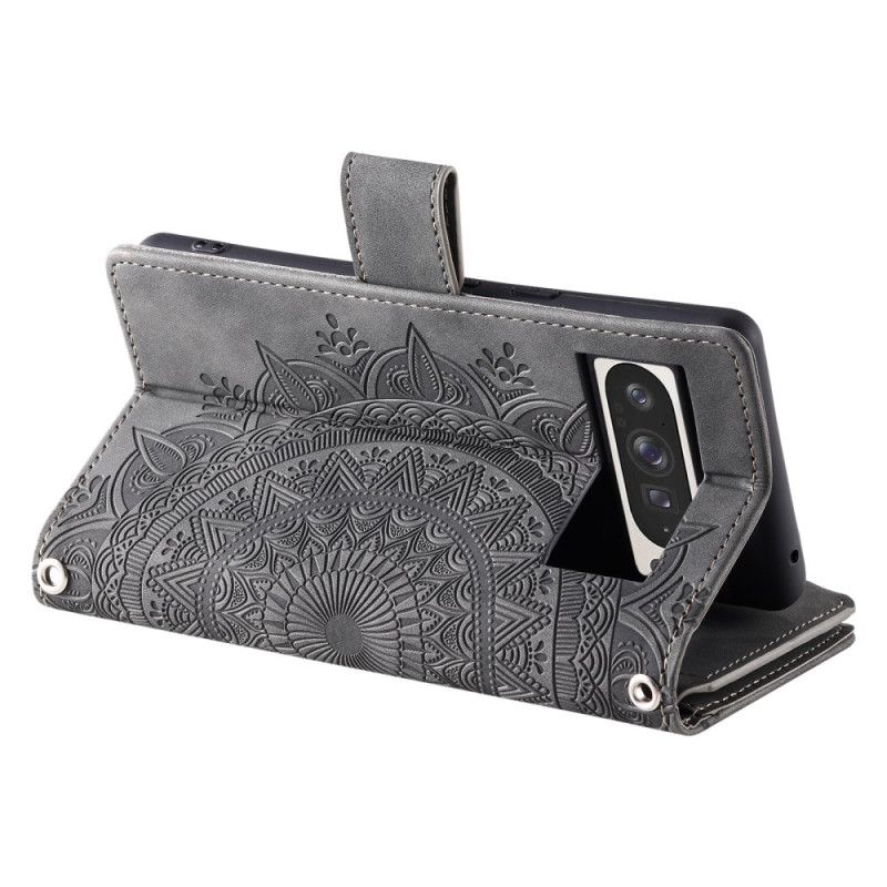 Flip Cover Google Pixel 10 Pro Xl Mandala Ruskindseffektpung