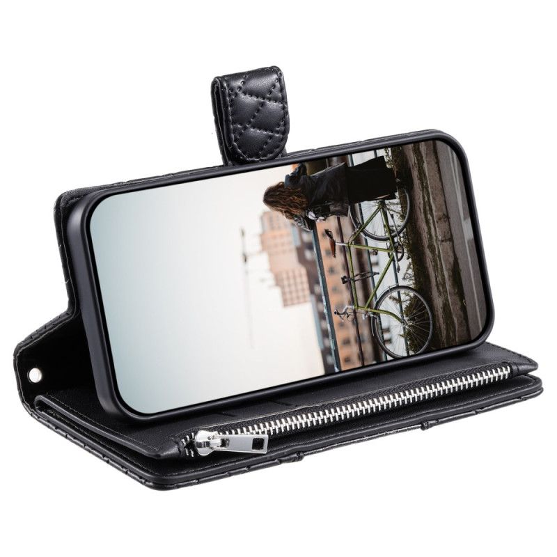 Flip Cover Google Pixel 10 Pro Xl Quiltet Stil Med Rem