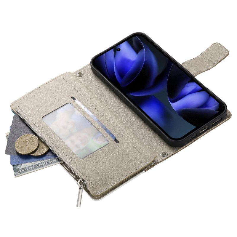 Flip Cover Google Pixel 10 Pro Xl Tofarvet Pung