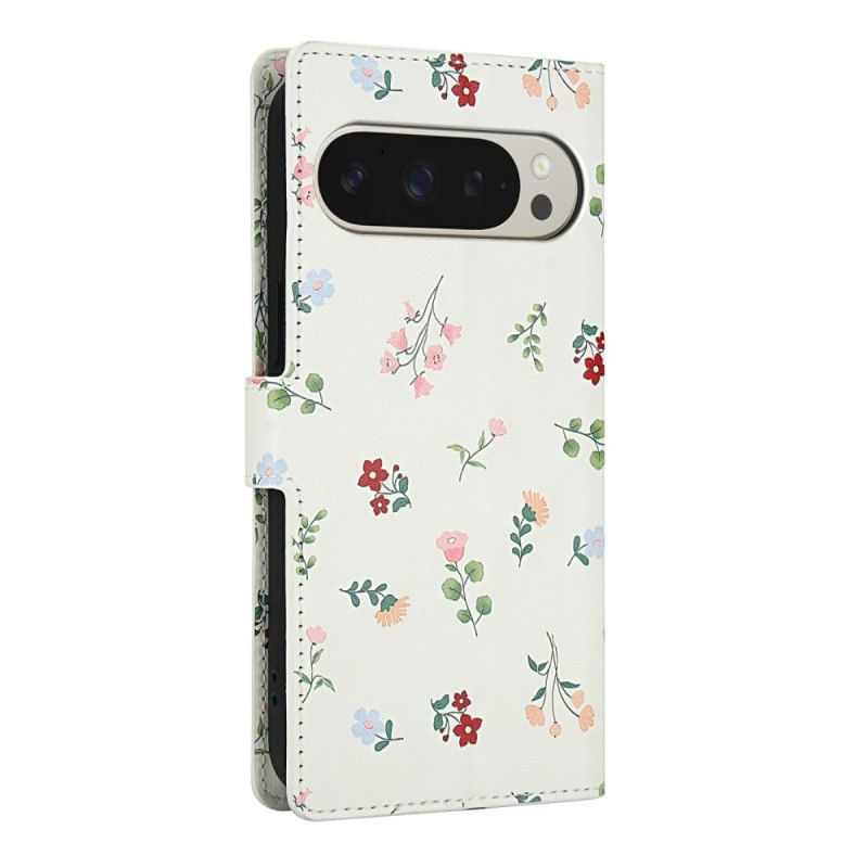 Flip Cover Til Google Pixel 10 Pro Xl Blomsterprint