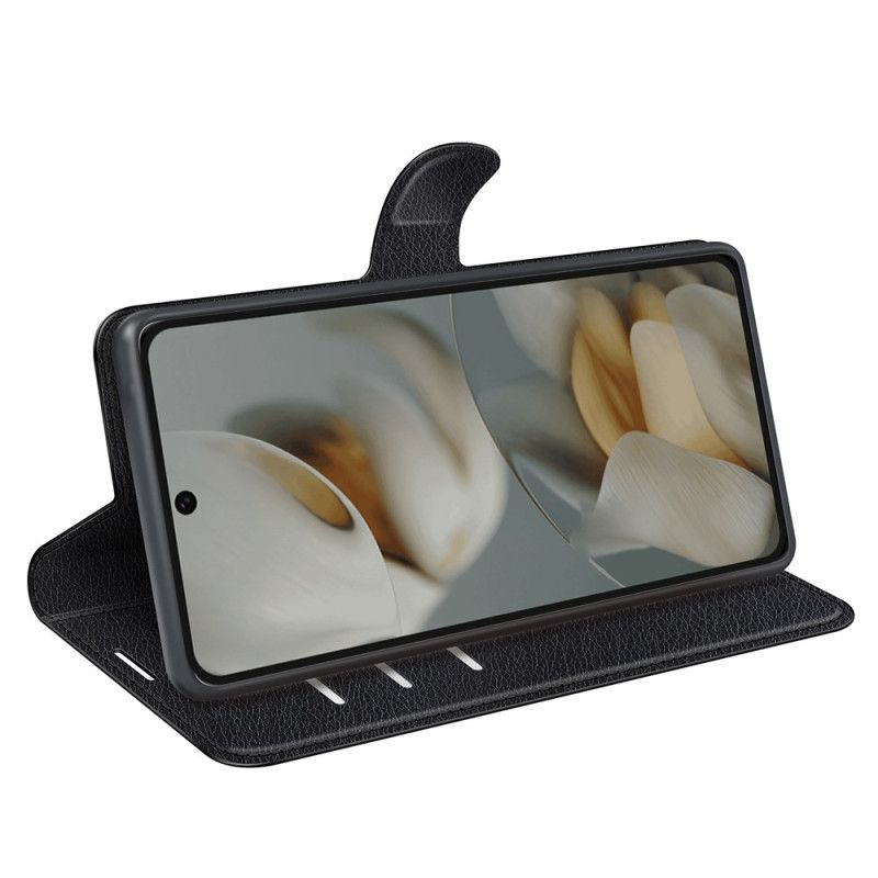 Flip Cover Til Google Pixel 10 Pro Xl Litchi-kunstlæder