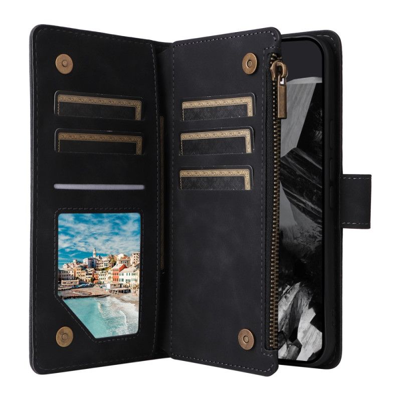 Flip Cover Til Google Pixel 10 Pro Xl Premium Ruskindspung