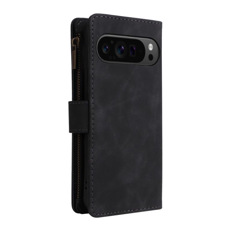 Flip Cover Til Google Pixel 10 Pro Xl Premium Ruskindspung