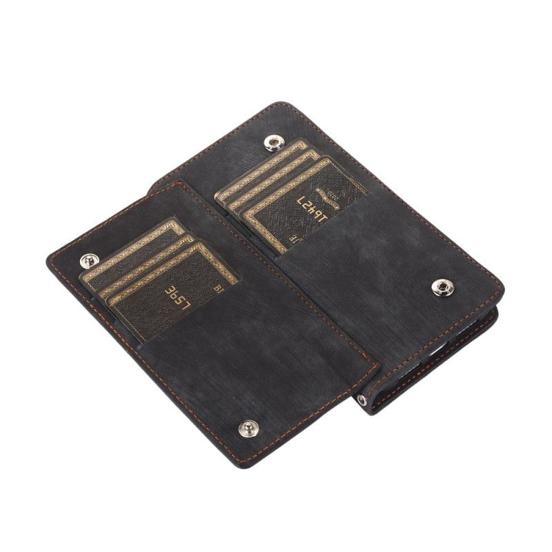 Flip Cover Til Google Pixel 10 Pro Xl Pung Med Ruskindseffekt