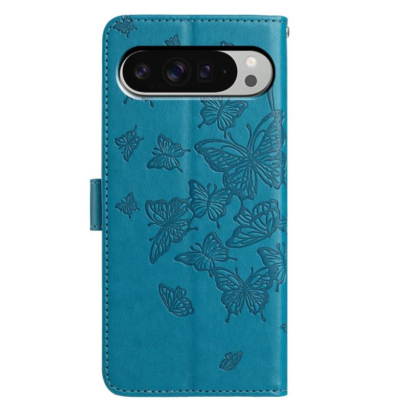 Flip Cover Til Google Pixel 10 Pro Xl Sommerfugledesign