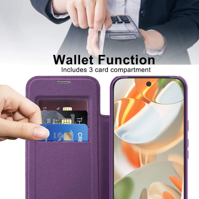 Læder Cover Google Pixel 10 Pro Xl Telefon Etui Magsafe-kompatibel Quiltet