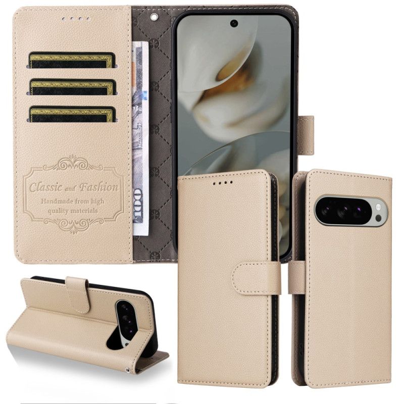 Læder Cover Google Pixel 10 Pro Xl Telefon Etui Rfid-blokering